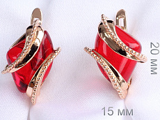 фото Серьги  fallon - (артикул - 18e01715-FF8330-2)