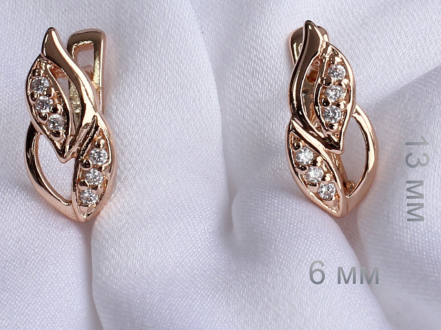 фото Серьги  fallon - (артикул - 18e01700-FF8364)